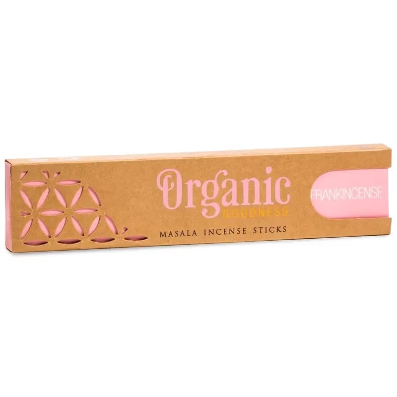 Kristallpunkten Frankincense Rökelsestickor 15st (Organic Goodness)