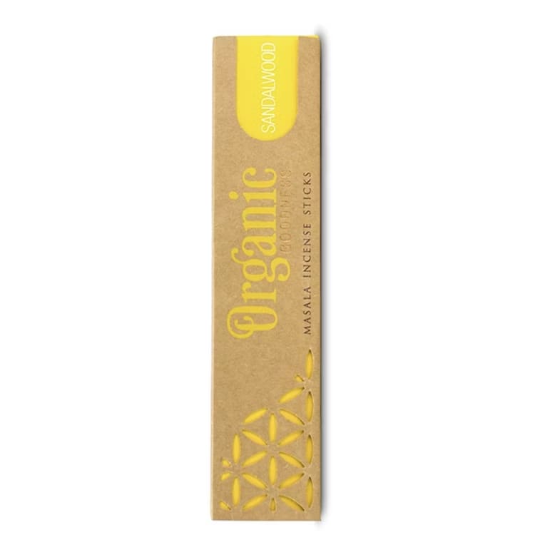 Kristallpunkten Sandalwood Rökelsestickor 15st (Organic Goodness)