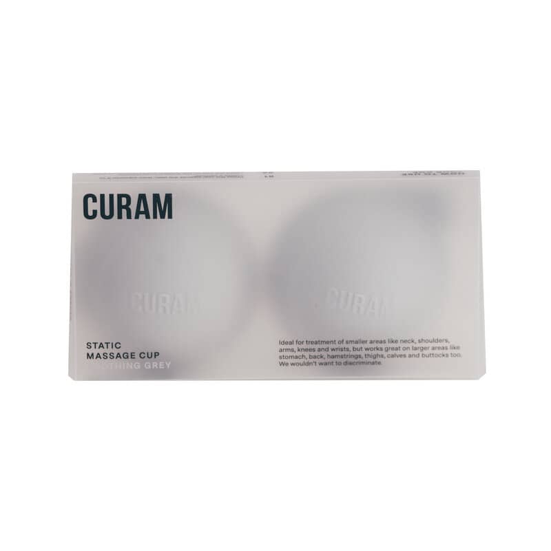 Curam Static Massage Cup Soothing Grey