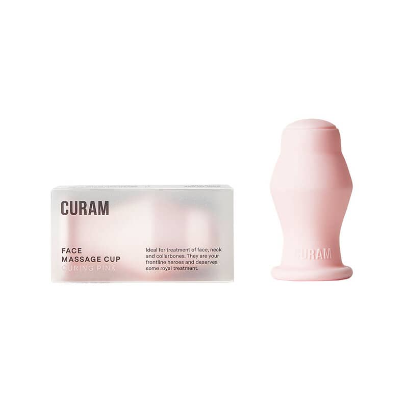 Curam Face Massage Cup Curing Pink