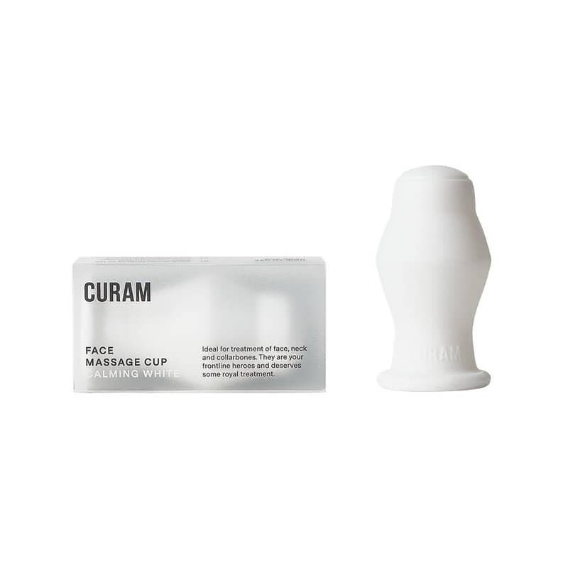 Curam Face Massage Cup Calming White