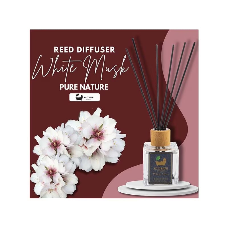 Eco Bath White Musk Room Doftpinnar