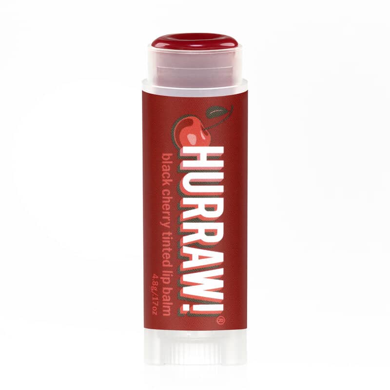 Hurraw Lip Balm Black Cherry Tinted 4,8g