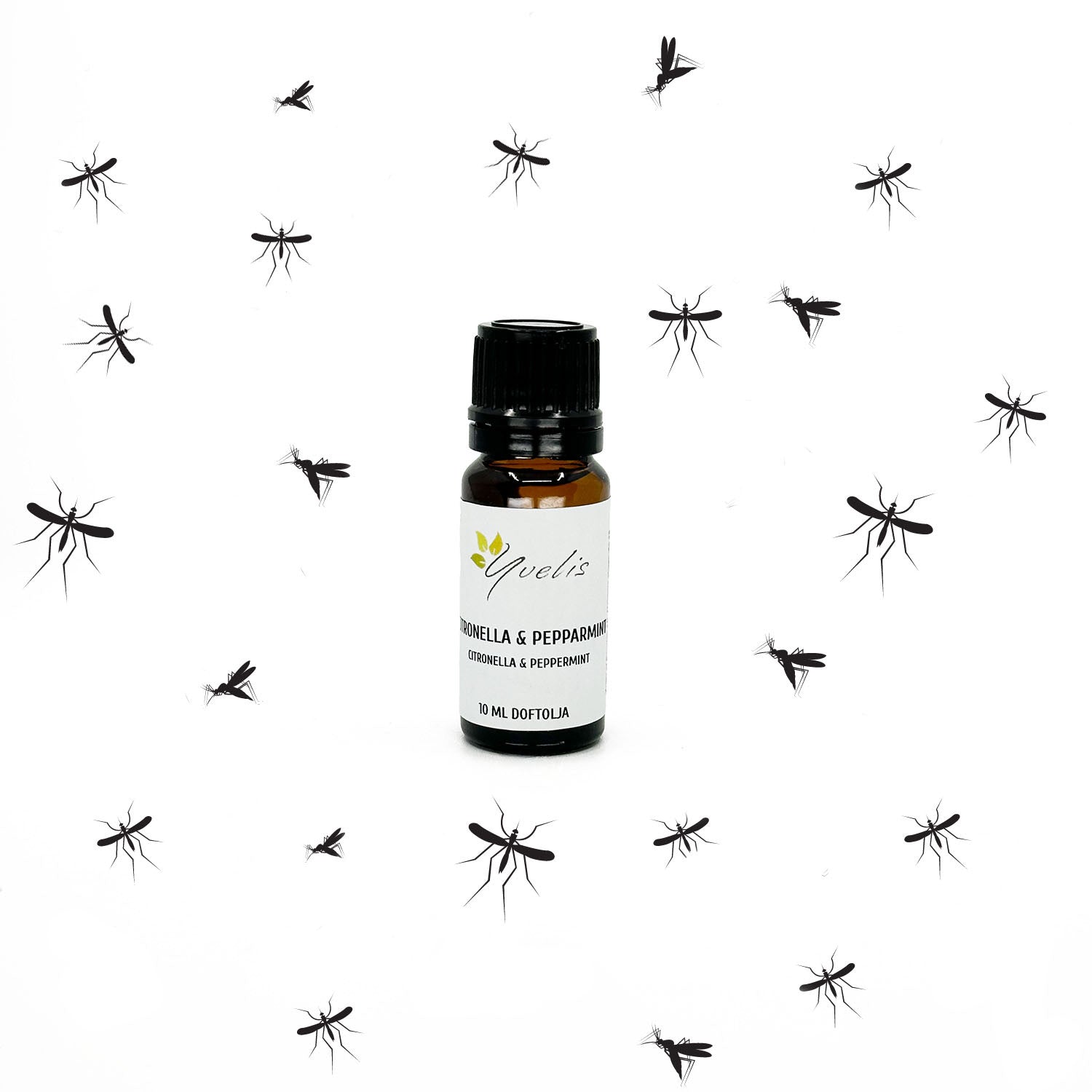 Yvelis Citronella & Pepparmint - Myggolja