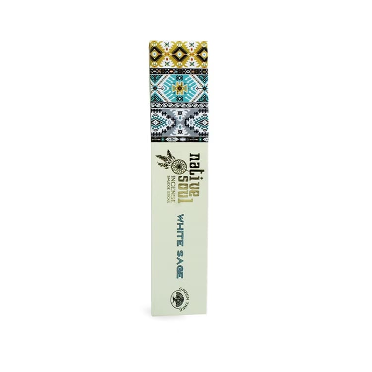 Kristallpunkten Vit Salvia Rökelsestickor 15gr (Green Tree)