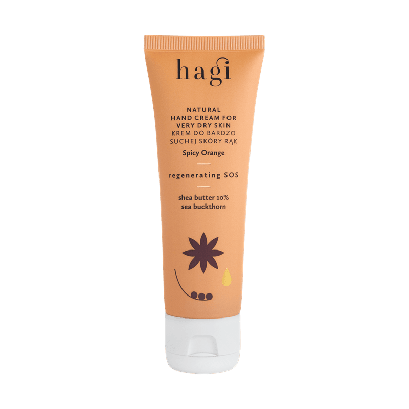 Hagi Natural hand cream for very dry skin spicy orange 50ml