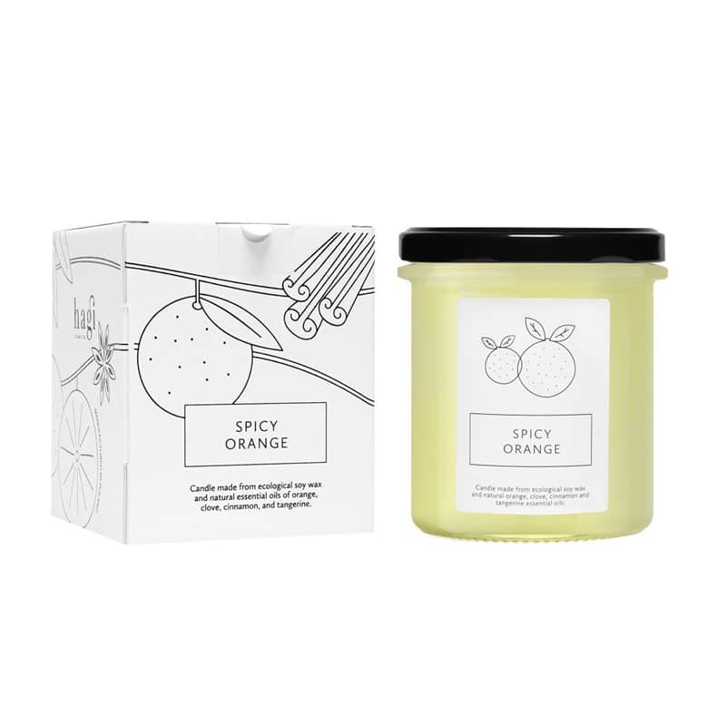 Hagi Spicy orange soy candle 230g