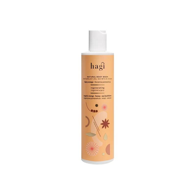Hagi Natural regenerating wash gel spicy orange 300ml