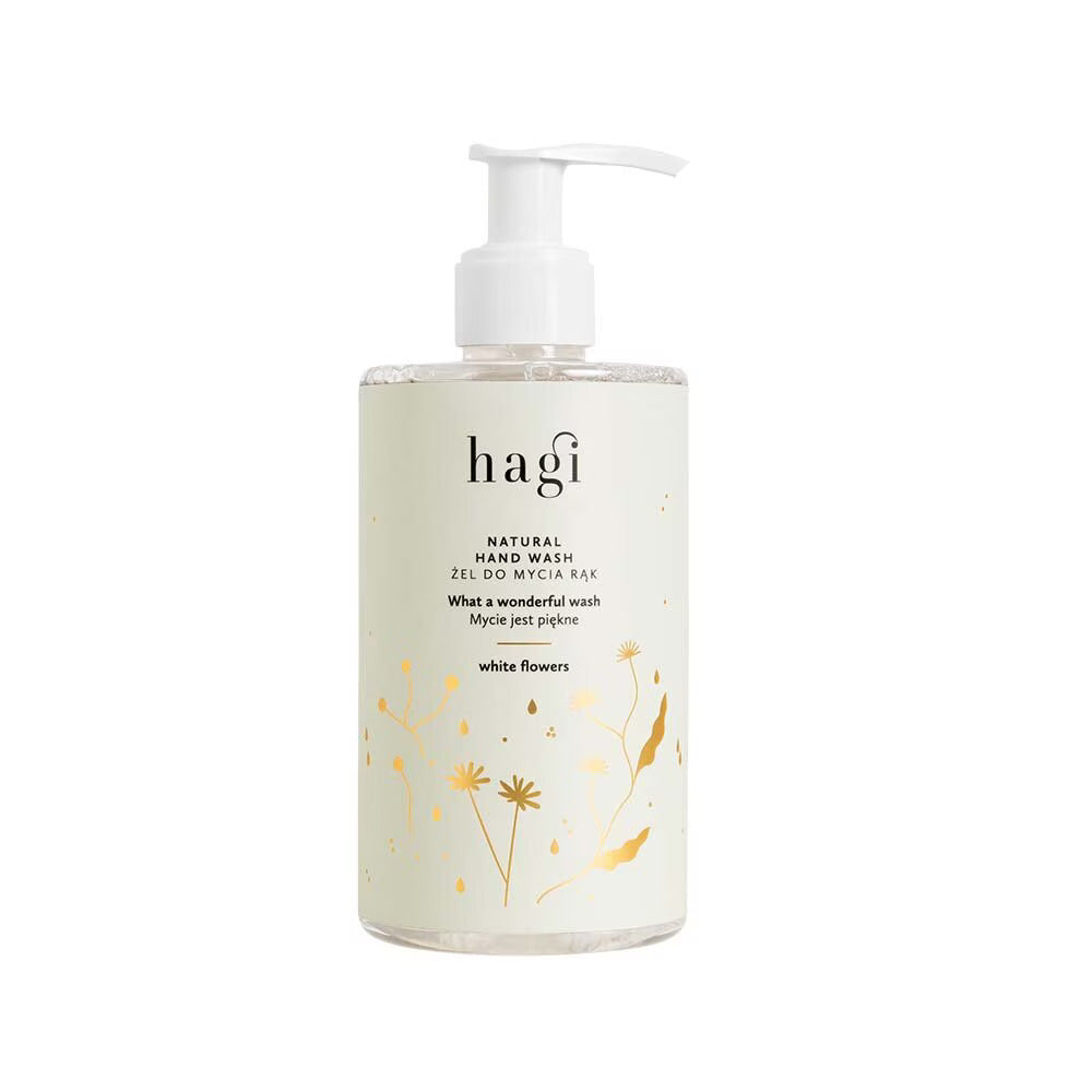 Hagi Natural Hand Wash White Flowers 300ml