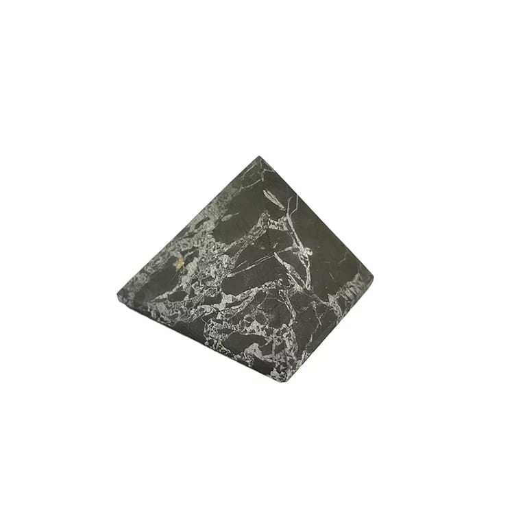Kristallpunkten Shungit Pyramid M opolerad 5cm