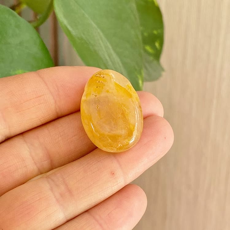 Kristallpunkten Guldkvarts "Golden Healer" Hängsmycke (Droppe)