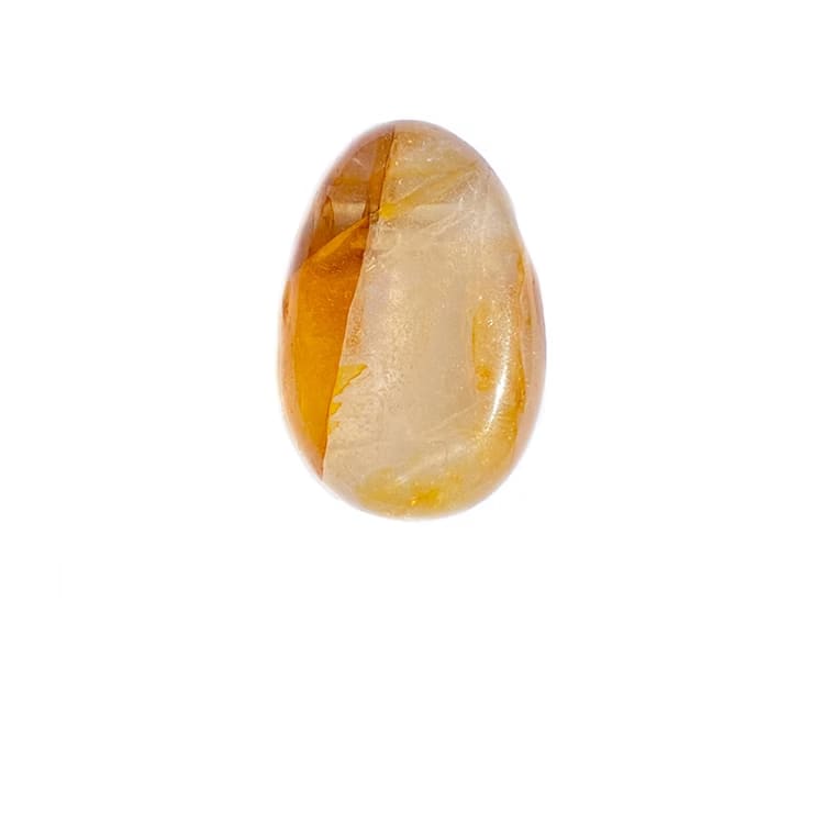 Kristallpunkten Guldkvarts "Golden Healer" Hängsmycke (Droppe)