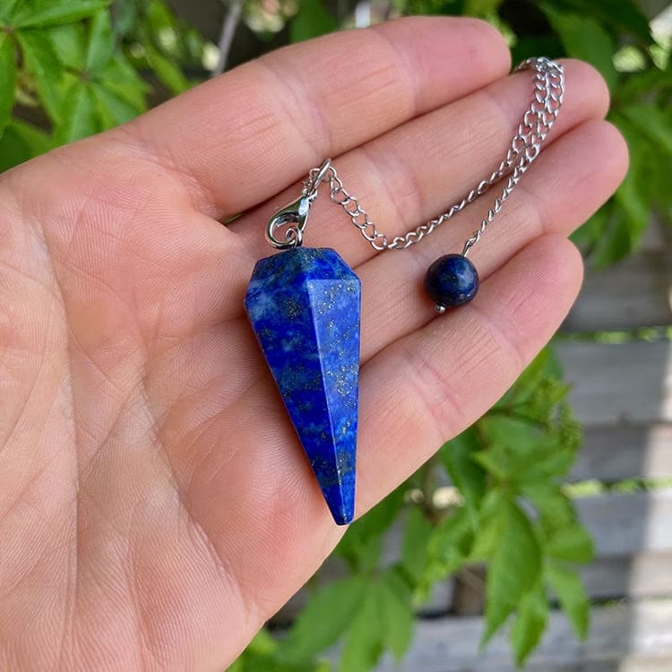 Kristallpunkten Lapis Lazuli Pendel 4cm