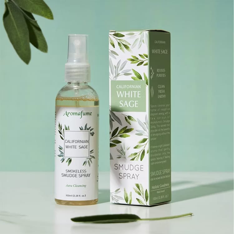 Kristallpunkten Vit Salvia Rumsspray 100ml (AromaFume)