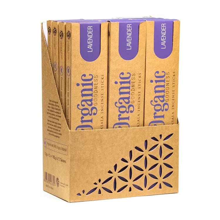 Kristallpunkten Lavendel Rökelsestickor 15st (Organic Goodness)