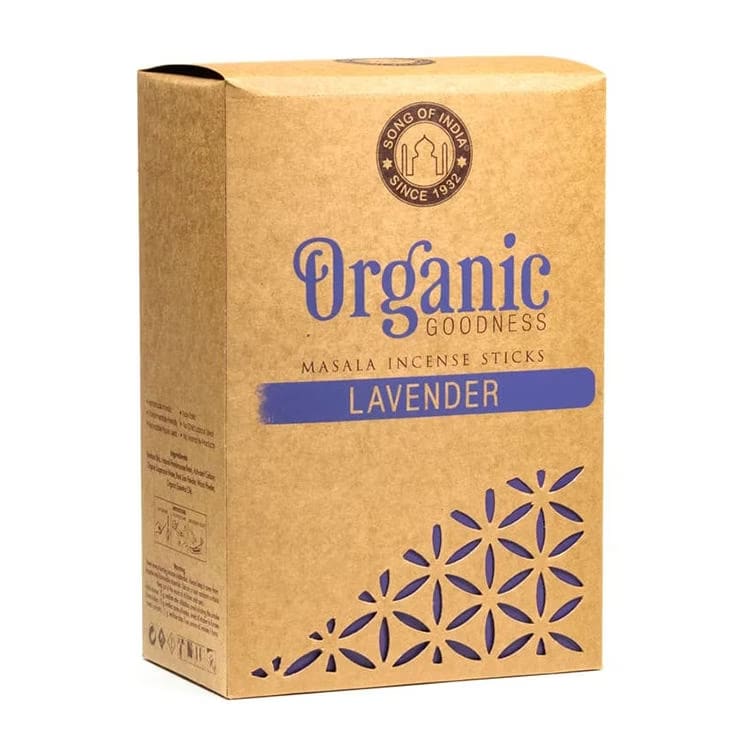 Kristallpunkten Lavendel Rökelsestickor 15st (Organic Goodness)