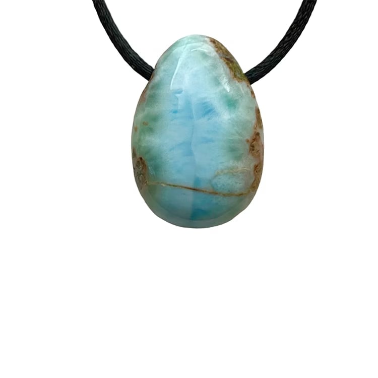 Kristallpunkten Larimar AA Hängsmycke (Droppe)