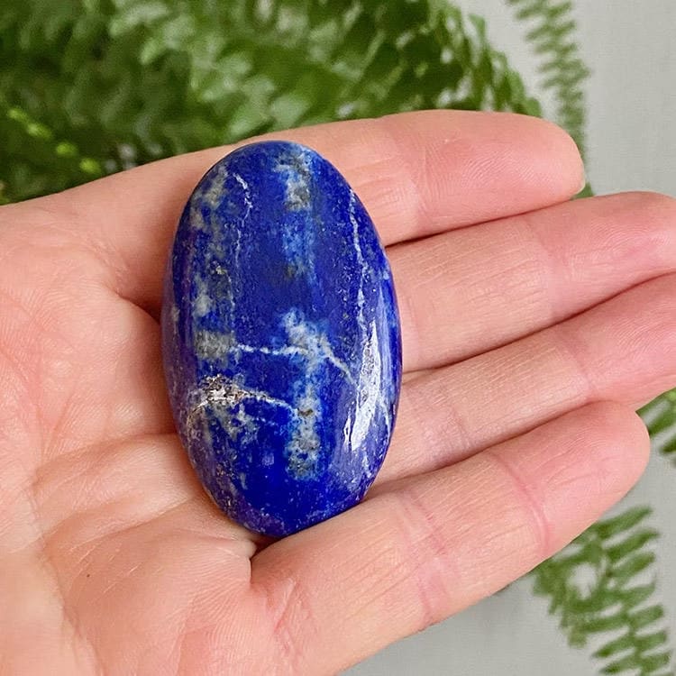 Kristallpunkten Lapis Lazuli Handsten M