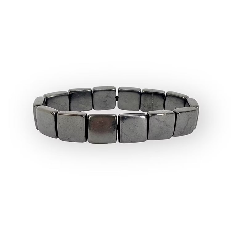 Kristallpunkten Shungit Ego Armband 'Större Handled'