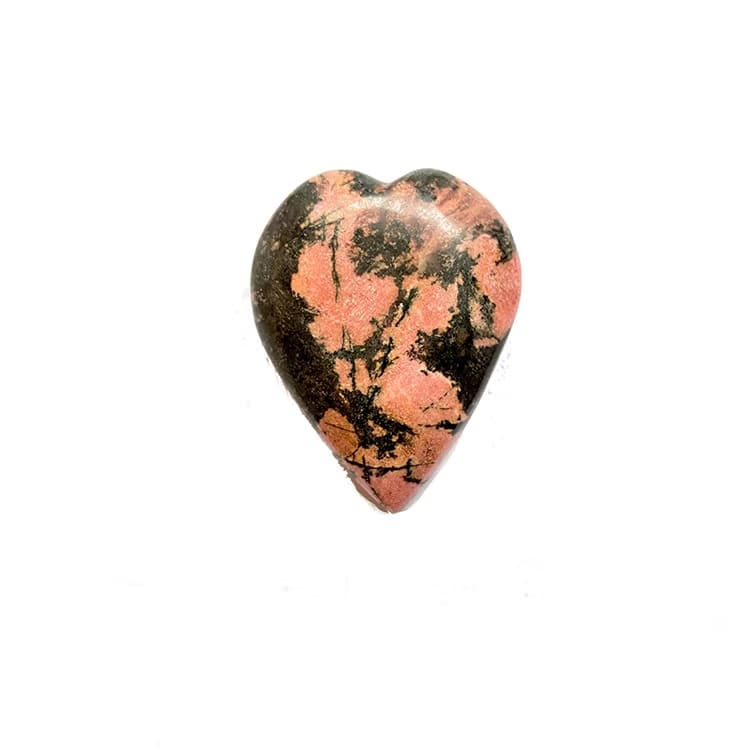 Kristallpunkten Rodonit Hjärta 4cm