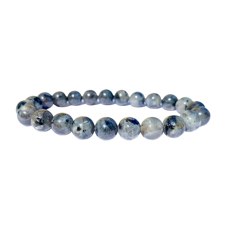 Kristallpunkten Larvikit 8mm pärlor Armband