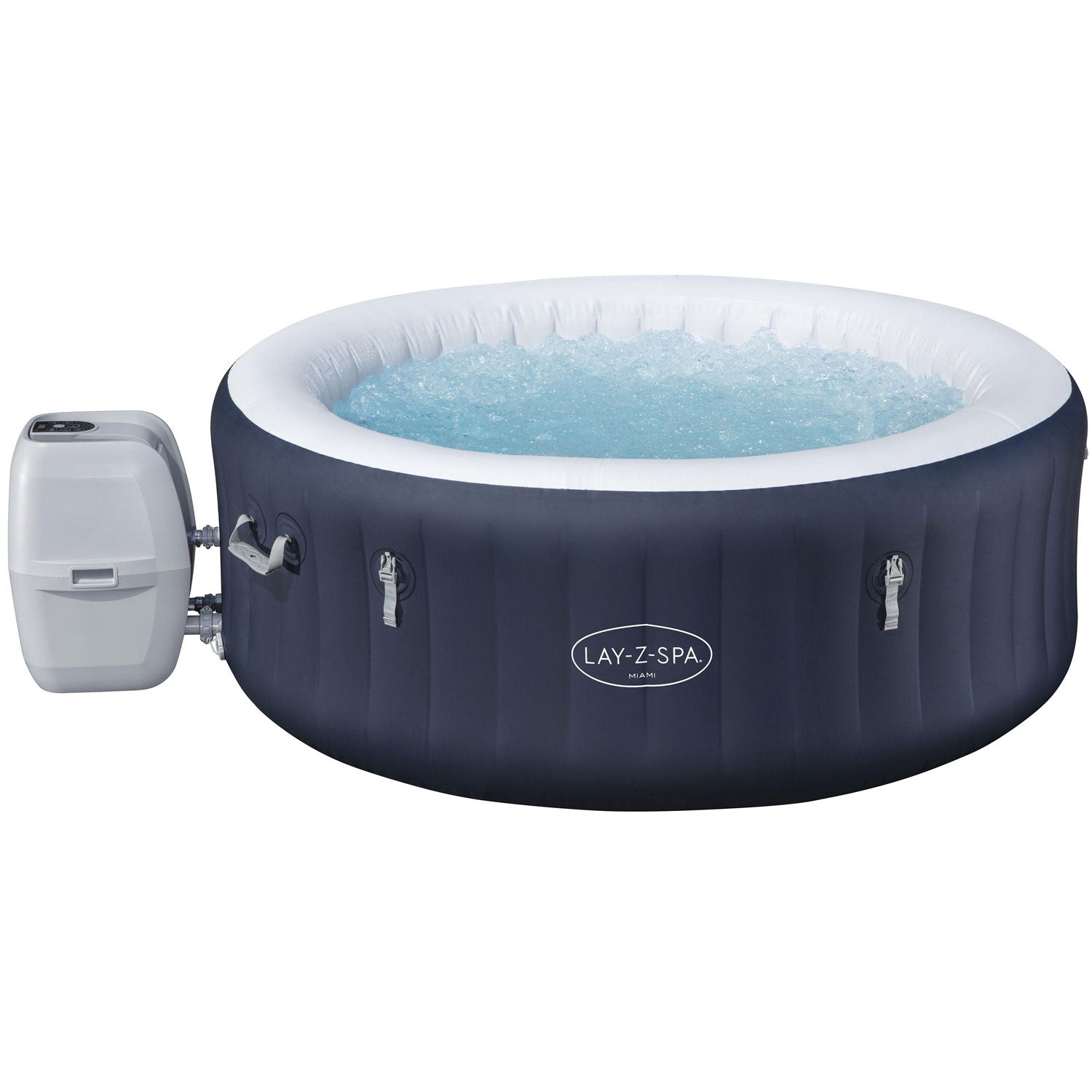 Bestway Lay-Z-Spa® Miami EnergySense AirJet 4 Mörkblå 1.80m x 66cm