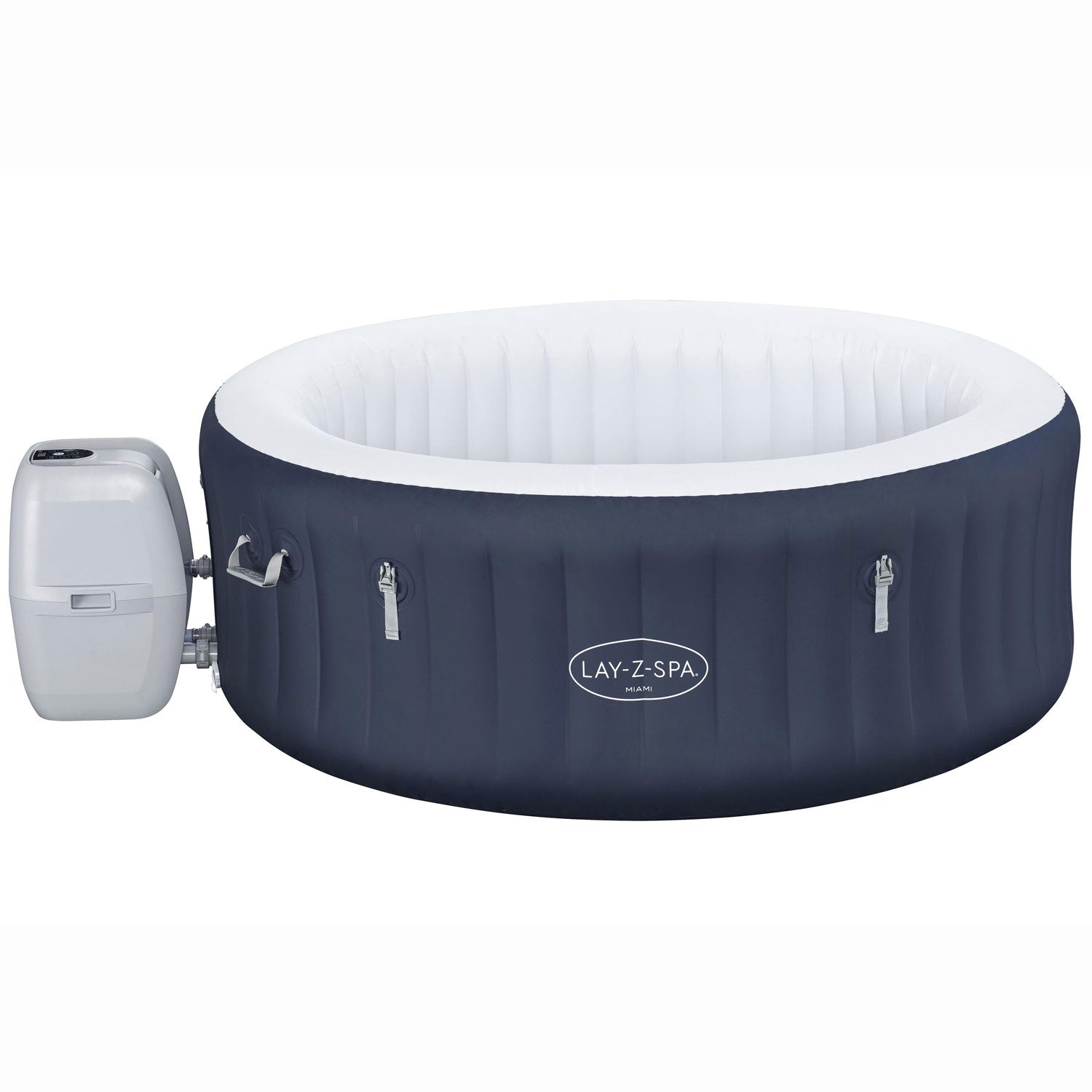 Bestway Lay-Z-Spa® Miami EnergySense AirJet 4 Mörkblå 1.80m x 66cm