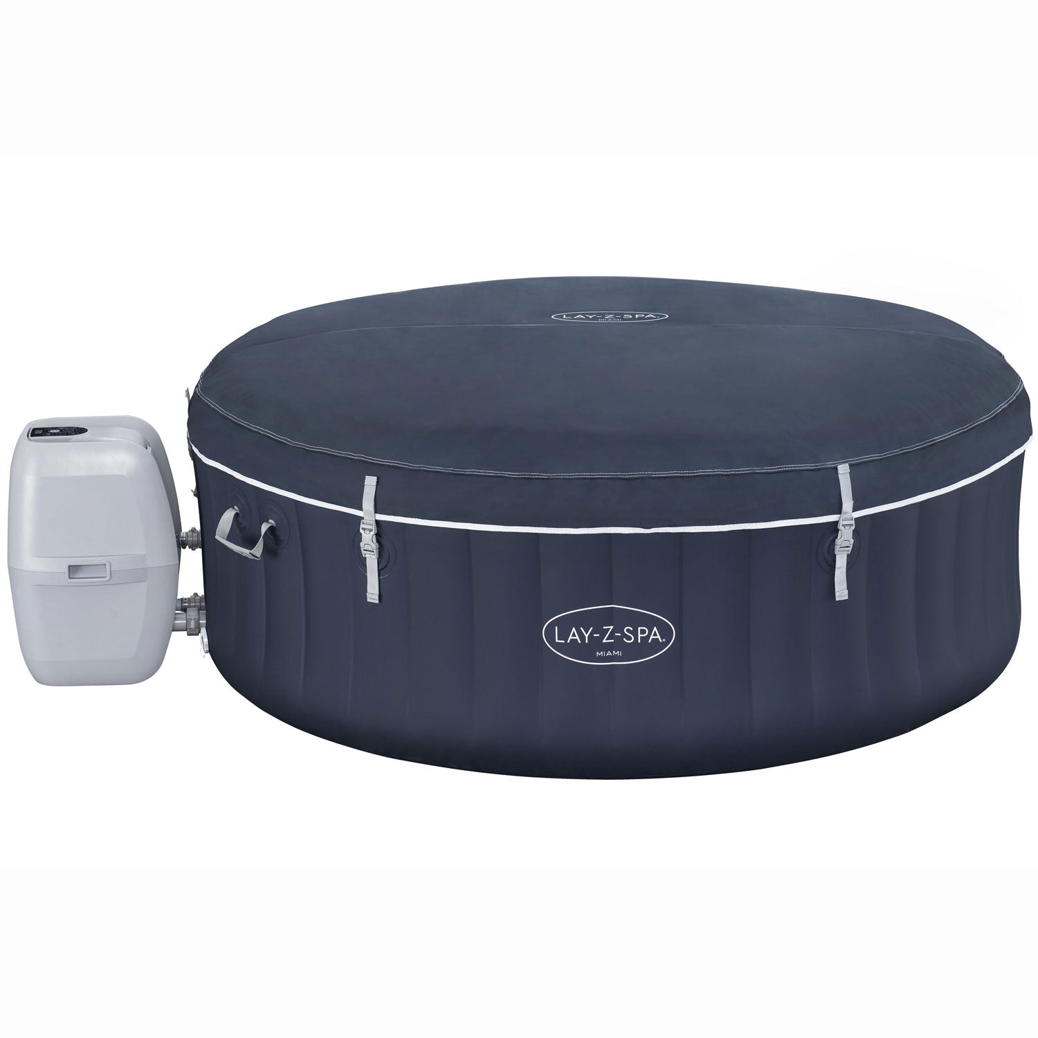 Bestway Lay-Z-Spa® Miami EnergySense AirJet 4 Mörkblå 1.80m x 66cm
