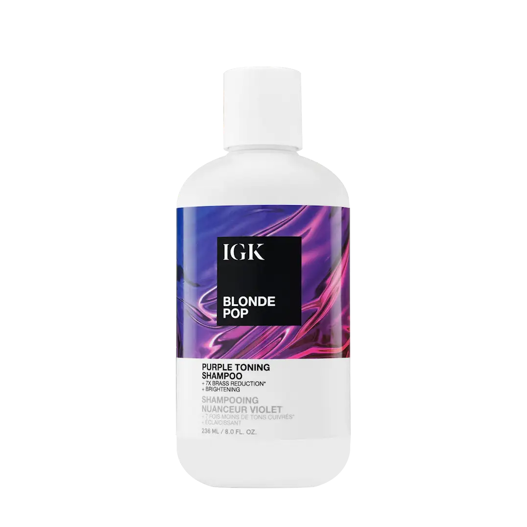 IGK BLONDE POP Purple Toning Shampoo 236ml